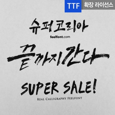 필뿌리 확장 ttf 입니다.