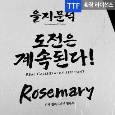 필장군 확장 ttf 입니다.